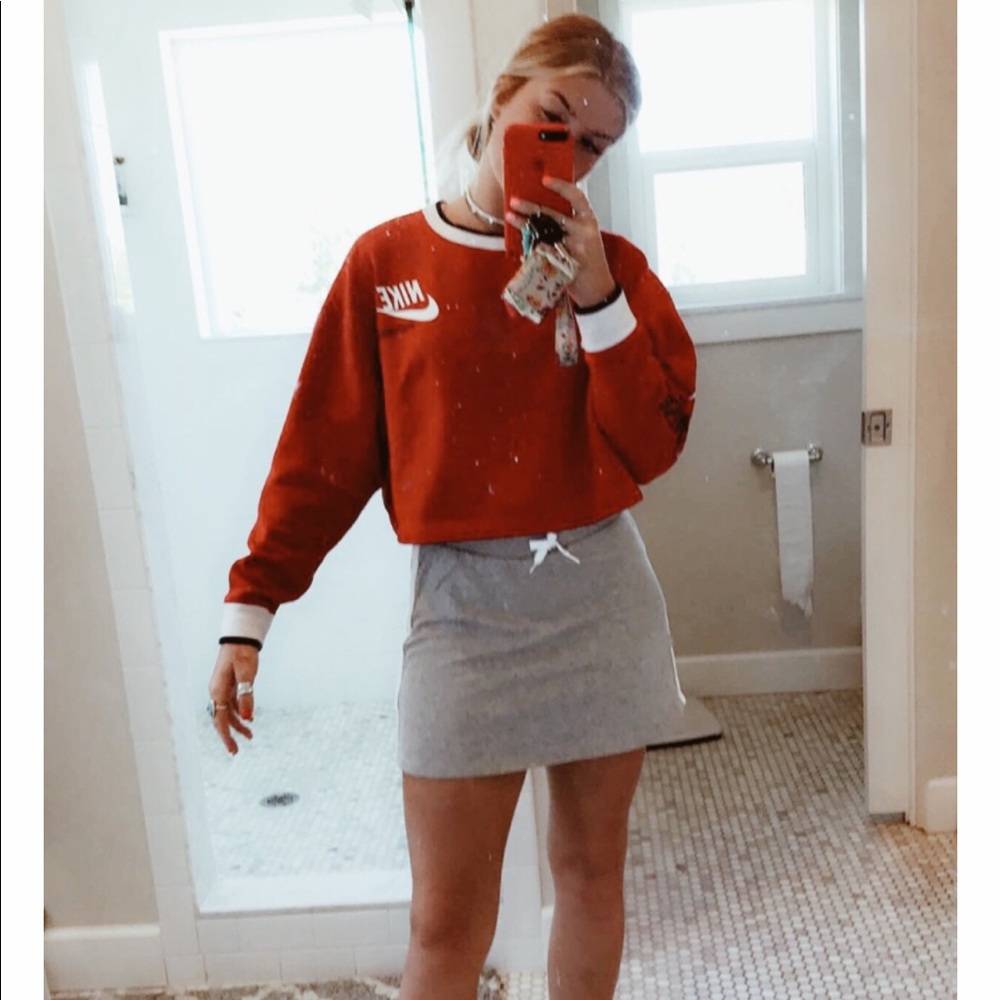 Gray Converse Skirt
